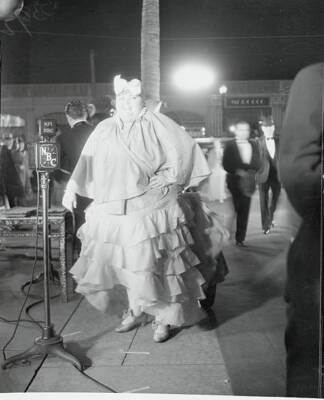 Actor Tiny Griffin Posing at Theater Premiere 1933 Photo Hollywood, California