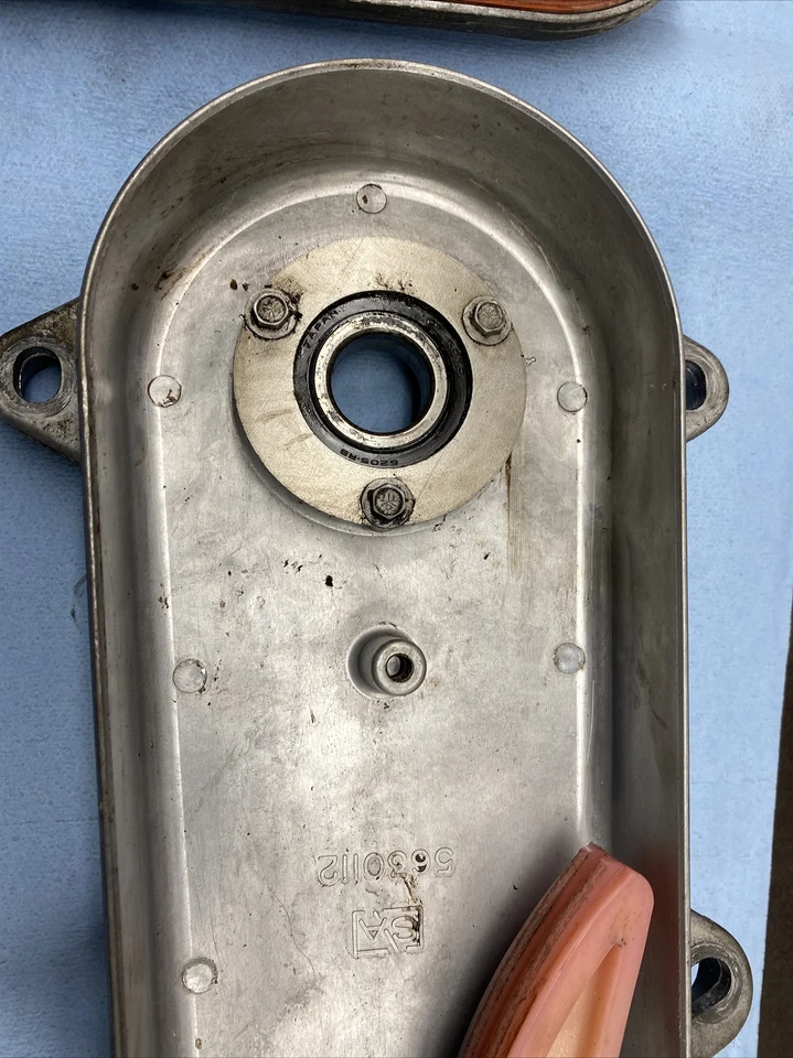 Estuche de cadena vintage para moto de nieve Polaris Colt 340 1976 bueno #3 Foto 2 de 4