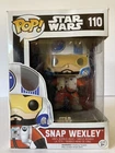 Funko POP! Star Wars:Snap Wexley #110 Vinyl Bobblehead w/Box Damage
