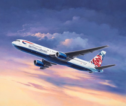 Revell Germany 1/144 Boeing 767-300ER British Airways Chelsea Rose - Picture 7 of 7