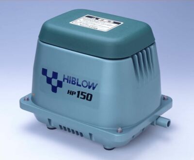 Original HiBlow HP-150 v. Takatsuki - 150 L/min. - 125 Watt - Koi Teich Belüfter