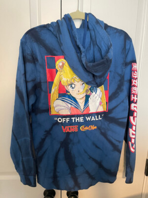 NWT VANS Sailor Moon fleece tie dye hoodie | eBay