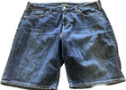 Silver Jeans Suki Bermuda Shorts Mid Rise Stretch Denim Blue Women's Size W38 — photo 2
