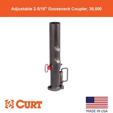 2-5/16" Adjustable Gooseneck Coupler, 30K