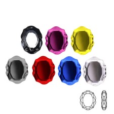 Strass Nail Art Rhinestone Mini Baroque Mirro Colorful Stones Non Hotfix Crystal