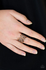 Paparazzi: All Aflutter - Copper Ring