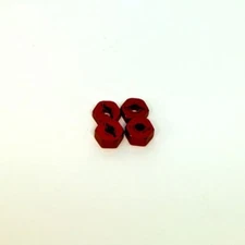14mm Clamp Style Aluminum Wheel Hex, Red, for Traxxas Stampede ST3654-14R