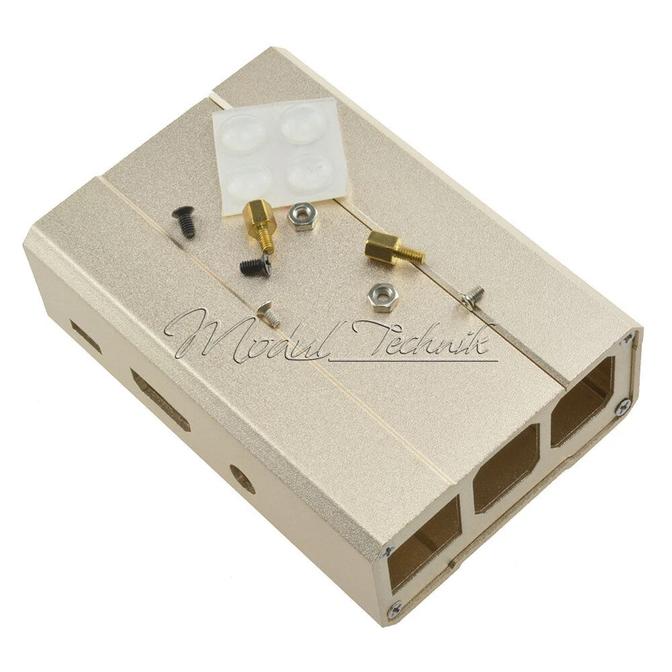 New SainSmart Premium Aluminum Alloy Metal Case for Raspberry Pi 3 Model B RPi 2 - Bild 2 von 4