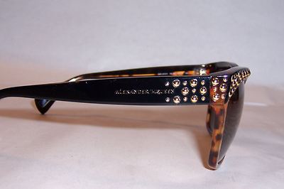 NEW ALEXANDER MCQUEEN SUNGLASSES AMQ 4239/S BLACK HAVANA  display picture 1