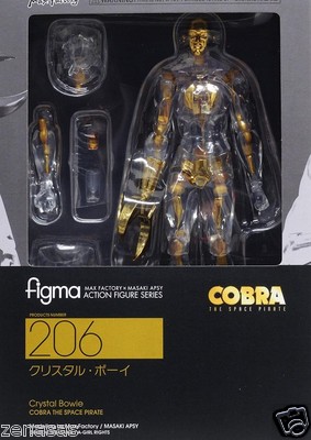 Max Factory - 【中古】[FIG]GOODSMILE ONLINE SHOP限定 figma(フィグマ) 206 クリスタル・ボーイ コブラ(COBRA THE SPACE PIRATE) 完成品 可動フィギュア マックスファクトリー(61174426) レビュー】 マックスファクトリー figma 206 クリスタル・ボーイ