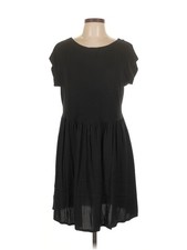 Uniqlo Women Black Casual Dress L