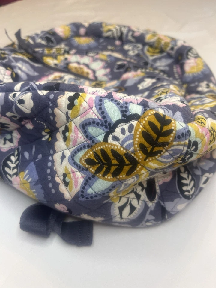 Vera Bradley Charmont Meadow Campus Backpack Bookbag Floral Gray School - Image 3 of 4