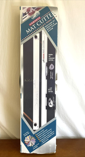LOGAN Model 301 S Matt Cutter Precision 32" Cutting System Extra Blades EUC