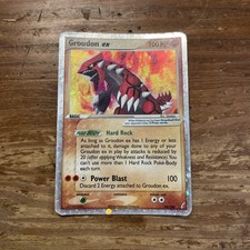 Pokémon Groudon EX Holo Ultra Rare Crystal Guardians 93/100 Basic 100 HP on eBay