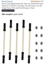 Tubo de bomba para Sten-ner MCCP202 #2, 0-100 psi/0-6,9 bar-5 paquete