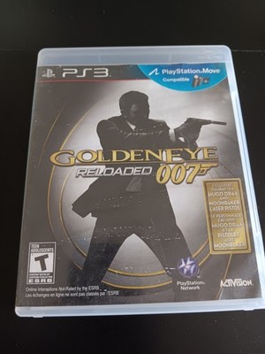 PS3 Sony Playstation 3  Golden Eye Reloaded 007 Move Compatible