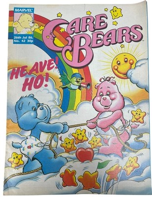 Vintage Marvel UK - 26th July 1986 - Care Bears Comic Issue No. 42 (6.0 Grade)