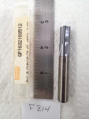 NEW EMUGE 1.0 PITCH CARBIDE THREADMILL GF1632169512. 4 FL .3937'' DIA TICN (F814)