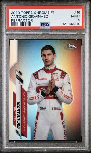 Antonio Giovinazzi [Refractor] #16 card