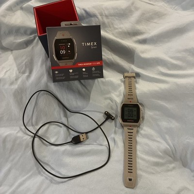 Timex Ironman R300 GPS Watch - Light Gray with box