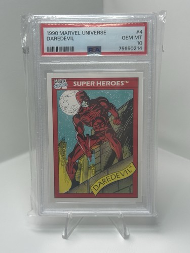 Impel 1990 Marvel Universe Daredevil #4 PSA 10 Graded Non-Sport Card