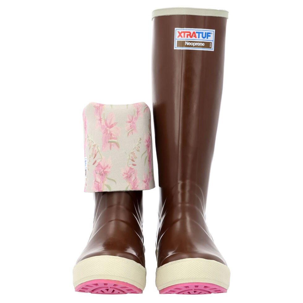 Women's XtraTuf Fireweed 15" Legacy Boots (Color:  Pink- Shoe Width:M)