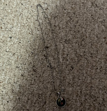 Interchangeable Cherry Silver Tone Metal Chai...