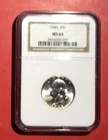 1946 US Washington SILVER Quarter MS 64 NGC Certified! Very Choice Uncirculated!