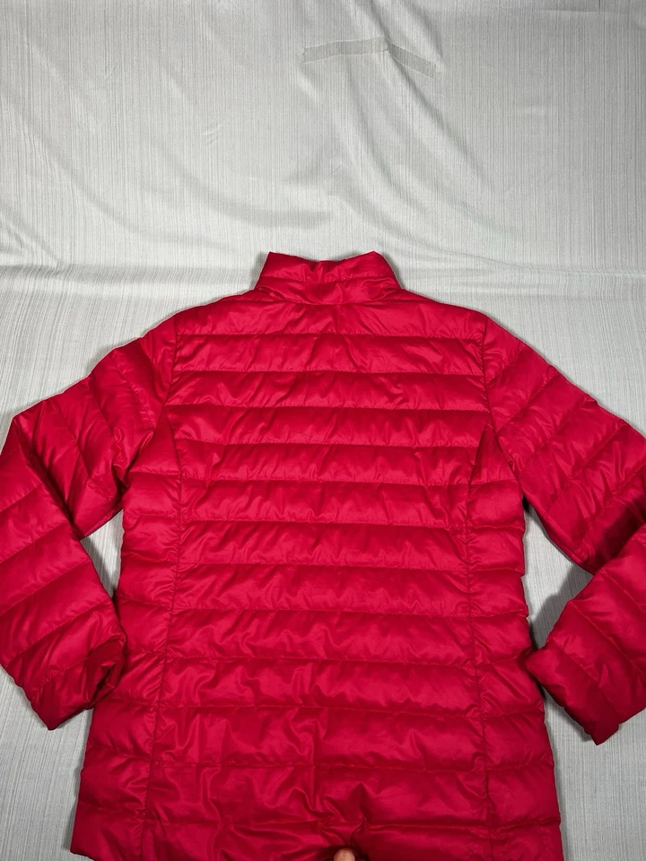 Jaqueta acolchoada REI Co-op infantil com zíper completo isolada tamanho XL (18) vermelha - Imagem 4 de 4