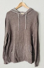The Normal Brand Hoodie Mens Size Medium Neutral Taupe Brown