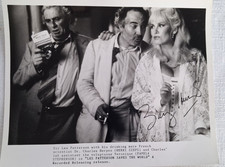 Barry Humphries "Sir Les Patterson" Signed Photo - Les Patterson Saves the World