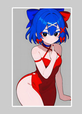  90 Ecchi Cute Waifu Anime Girl Sticker waterproof Vinyl Sticker Decal