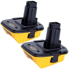 2-Pack DCA1820 Adapter Replacement for DEWALT 18V to 20V Battery, Compatible wit