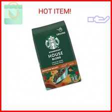 Starbucks Ground Coffee, Medium Roast Coffee, House Blend, 100 Arabica, 1 bag