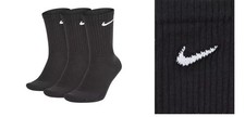 MENS/WOMENS NIKE SOCKS 3/6/9/12 PAIRS PACK - CREW SPORTS