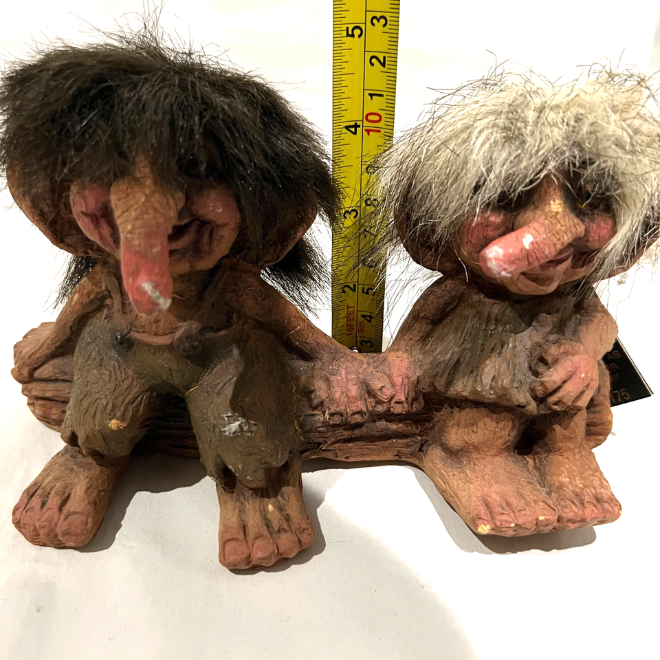 Troll NYFORM original – Petit modèle – Norvège – Vintage - Décoration