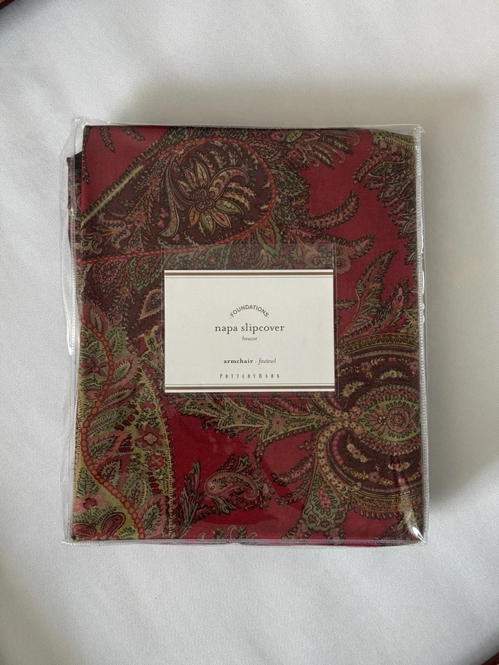 Armchair Napa Slipcover from Pottery Barn - 4 pieces - Image 2 of 4