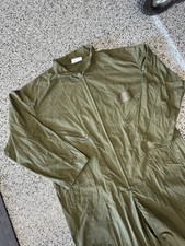 Rothco Intermediate Flight Suit Mens 5XL Green Coveralls Jumpsuit Cotton Poly