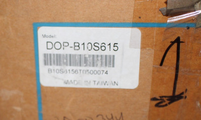 Delta DOP-B10S615 HMI Touch Screen   10  TFT Display   Industrial Operator Panel