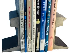 Original Denver & Rio Grande Western Railroad Track Bookends – Authentic D&RGW