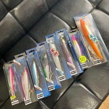 Damaged large bluefish plugs and jigs, 8 items. For rock shore and offshore.