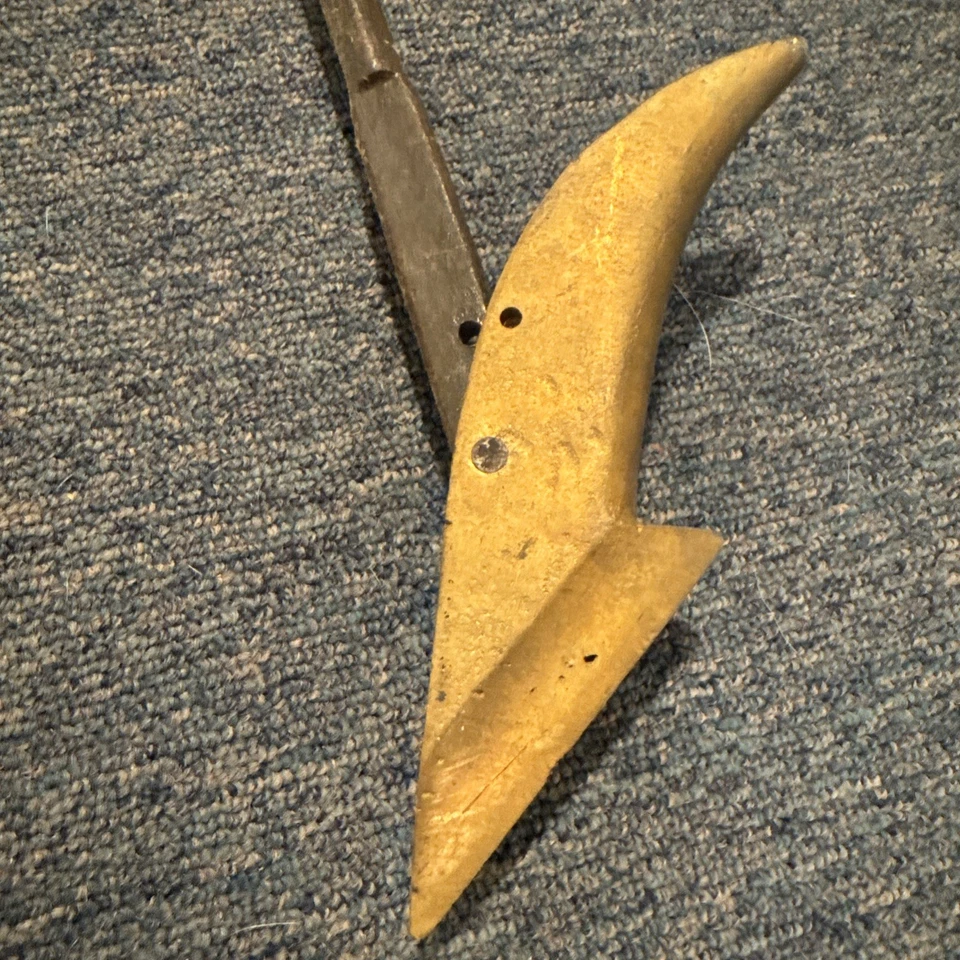 Arpón ballena marítima vintage 83 pulgadas decoración náutica Foto 2 de 4