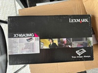 Lexmark Toner X746A3MG Wie X746A1MG Magenta FüR Lexmark X746, Lexmark X748, OVP