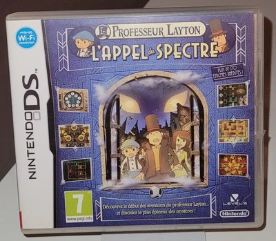 Nintendo DS - Professeur Layton Et L Appel Du Spectre - ⚠️ Pas De Jeu - Bon État - Photo 1/4