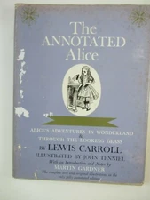 Annotated Alice In Wonderland/Through The Looking Glass-Lewis Carroll 1960 HCDJ