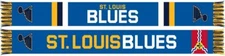 NHL St Louis Blues Home Team Jersey Scarf