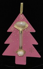 isaac Mizrahi Rose Quartz Dual Side Facial Massage Roller