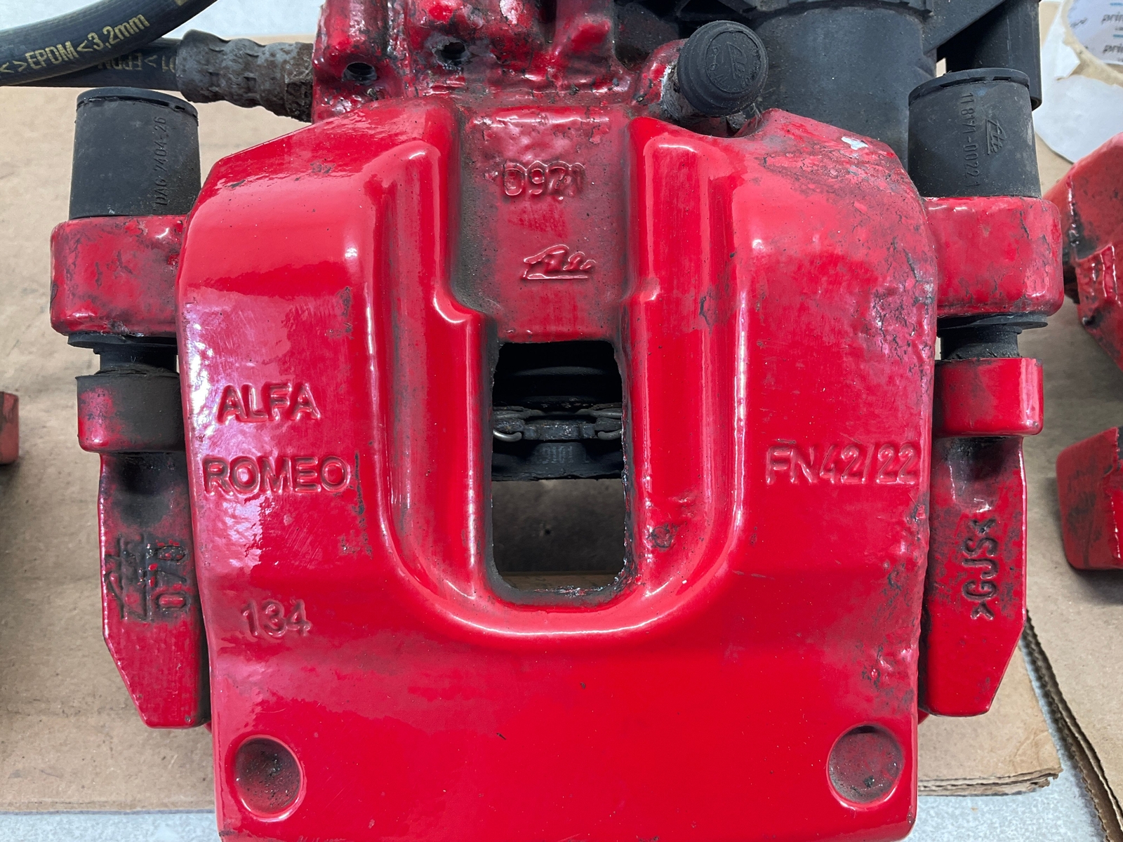 17-20 MASERATI Levante AWD Front & Rear Wheel Brake Caliper 4 OEM
