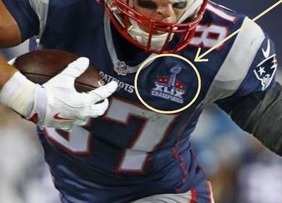 Super Bowl Xlix 49 Champions Patriots Trikot Aufbügelbar Abzeichen @ 2015 Saison