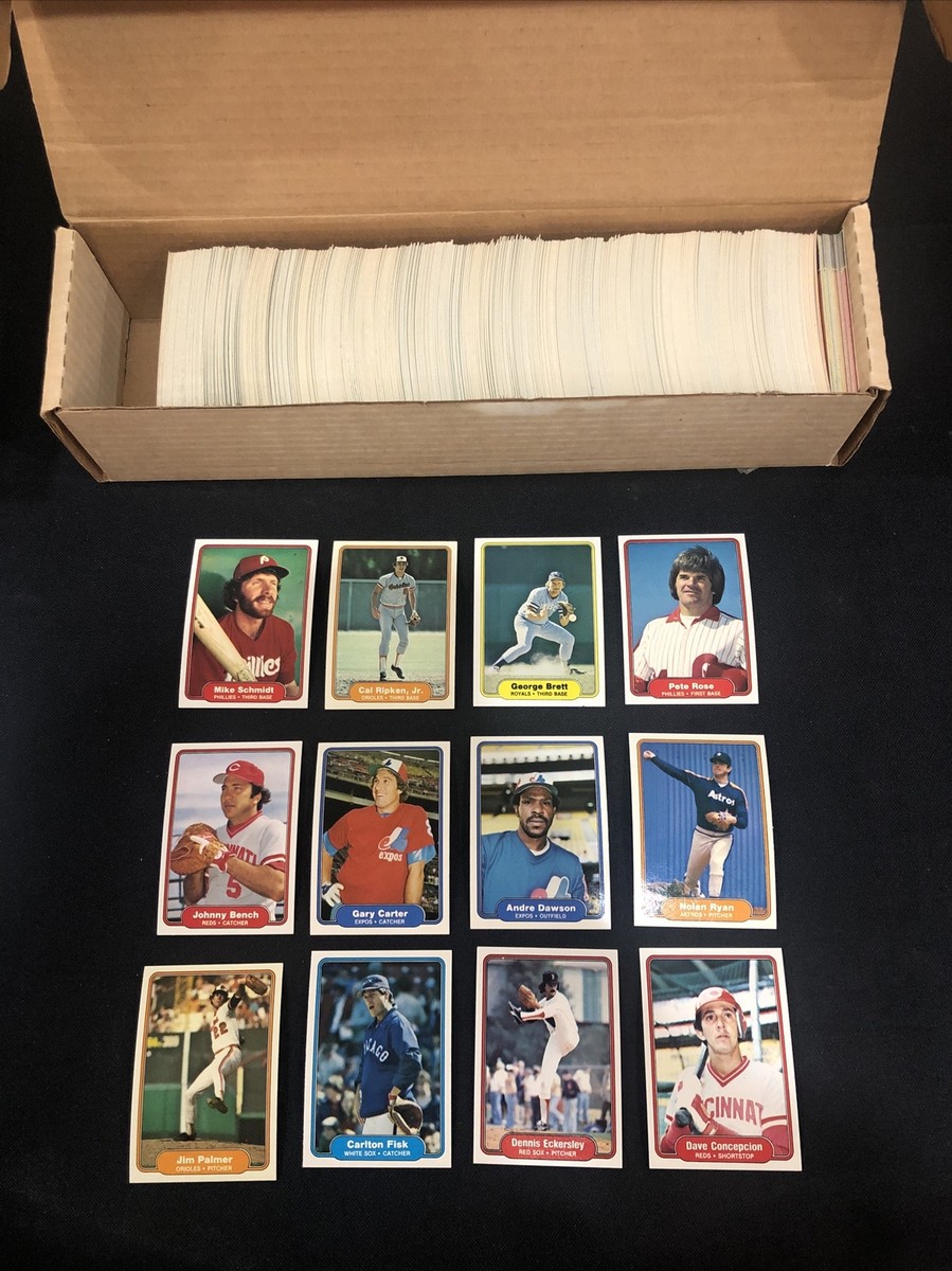 1982 Fleer Baseball Complete Set 660 Mint Gem Mint 🔥 Cal Ripken